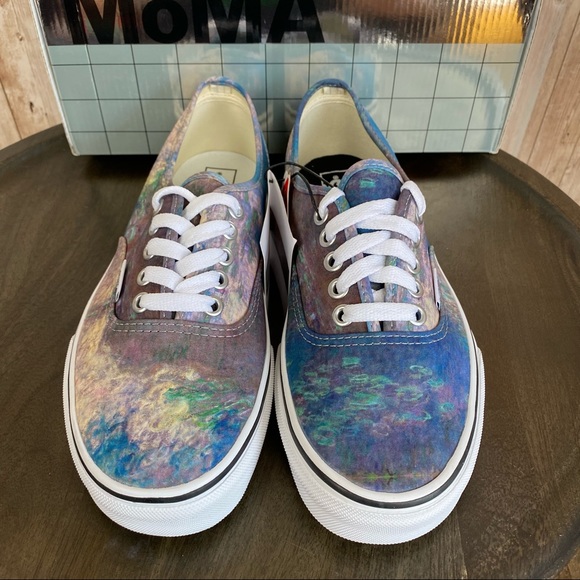 Vans Authentic MoMa Claude Monet Waterlilies Shoes - Picture 3 of 11